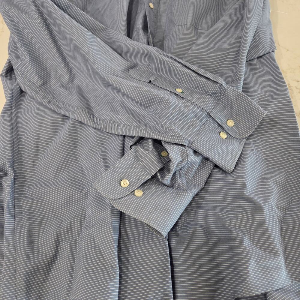 Men's Long Sleeve Tommy Hilfiger Dress Shirt, Size 17 34-35 - Picture 5 of 7